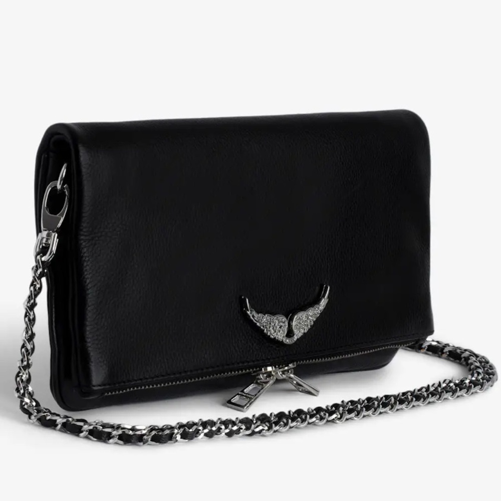 zadig and voltaire Rock leather shoulder bag
